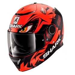 CASCO SHARK SPARTAN 1.2 REPLICA LORENZO AUSTRIAN GP MAT ROJO / NEGRO / ROJO