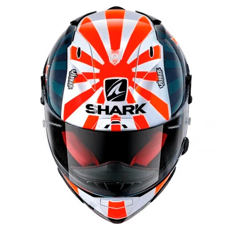 HELM SHARK RACE-R PRO REPLIK ZARCO 2019 BLAU / WEISS / ORANGE