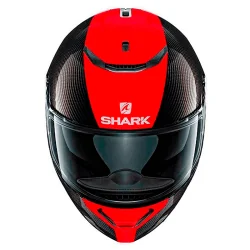 CASCO SHARK SPARTAN CARBON 1.2 CARBON SKIN CARBON / RED / RED 2