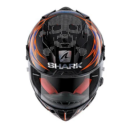 CASCO SHARK RACE-R PRO REPLICA LORENZO CATALUNYA GP 2019 BLACK / RED / BLUE