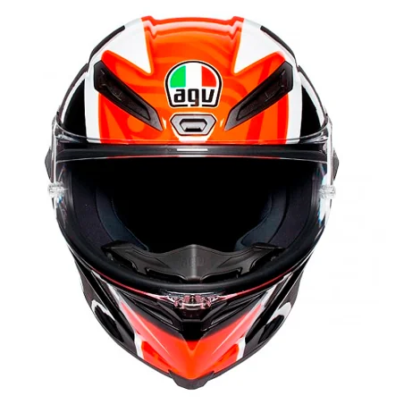 CASCO AGV CORSA R CASANOVA NEGRO / ROJO / VERDE