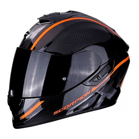 CASCO SCORPION EXO-1400 CARBON AIR GRAND NARANJA