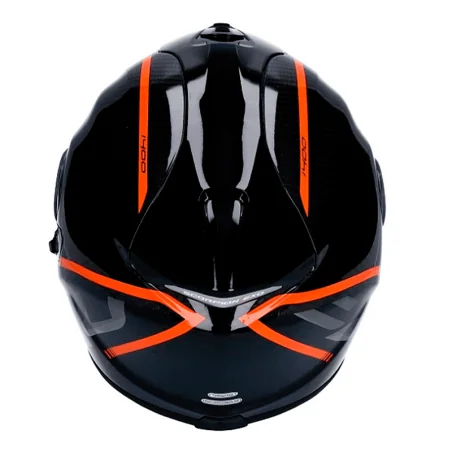 CASCO SCORPION EXO-1400 CARBON AIR GRAND NARANJA