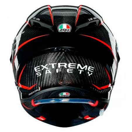 CASCO AGV PISTA GP RR PERFORMANCE CARBONO / ROJO