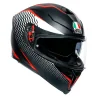 CASCO AGV K-5 S PINLOCK MAXVISION THUNDER MATE NEGRO / BLANCO / ROJO