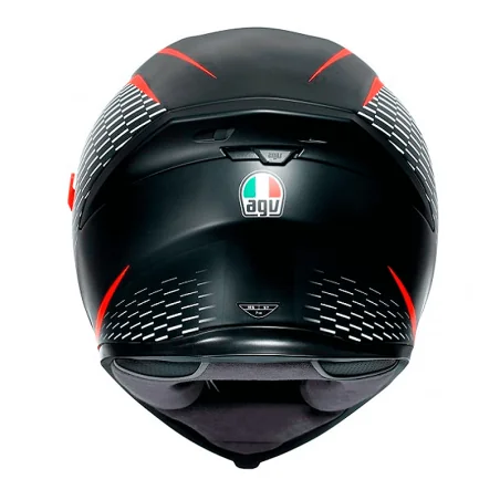 HELM AGV K-5 S PINLOCK MAXVISION THUNDER MATT SCHWARZ / WEISS / ROT