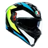 KOPFHÖRER AGV K-5 S PINLOCK MAXVISION CORE SCHWARZ / CYAN / GELB FLUO
