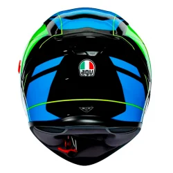 KOPFHÖRER AGV K-5 S PINLOCK MAXVISION CORE SCHWARZ / CYAN / GELB FLUO 2