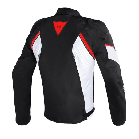 CHAQUETA DAINESE AVRO D2 TEX NEGRO / BLANCO / ROJO