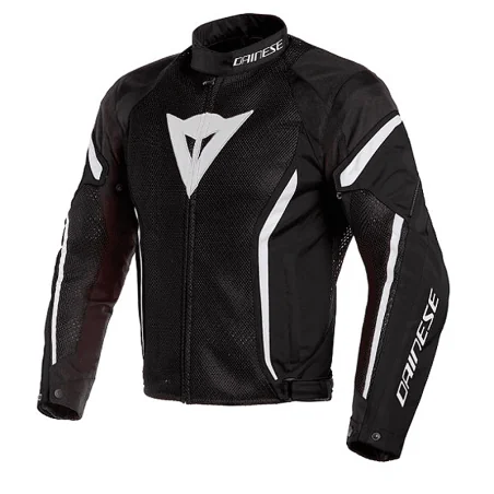 CHAQUETA DAINESE AIR CRONO 2 TEX NEGRO / BLANCO