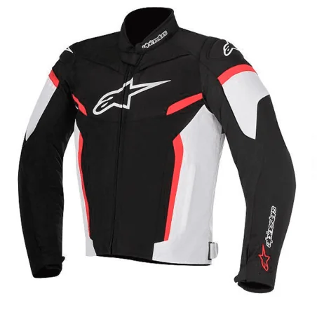 CHAQUETA ALPINESTARS T-GP PLUS R V2 NEGRO / BLANCO / ROJO