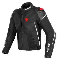 CHAQUETA DAINESE SUPER RIDER D-DRY NEGRO / BLANCO / ROJO