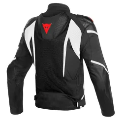 CHAQUETA DAINESE SUPER RIDER D-DRY NEGRO / BLANCO / ROJO 2
