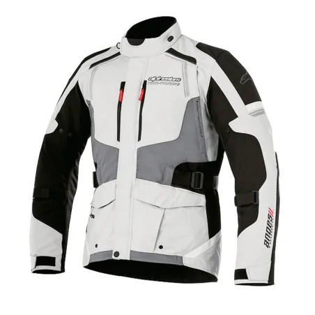 CHAQUETA ALPINESTARS ANDES V2 DRYSTAR GRIS CLARO / NEGRO / GRIS OSCURO
