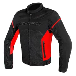 DAINESE LUFT-TEX-JACKE SCHWARZ UND ROT