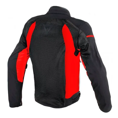 CHAQUETA DAINESE AIR FRAME D1 TEX NEGRO Y ROJO