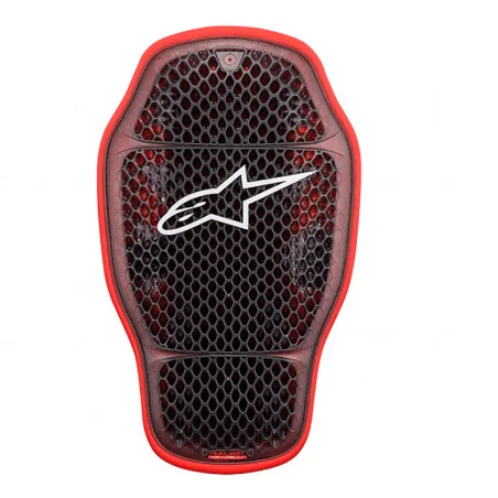 PROTECCION ALPINESTARS NUCLEON KR-1 CELLI HUMO TRANSPARENTE / ROJO
