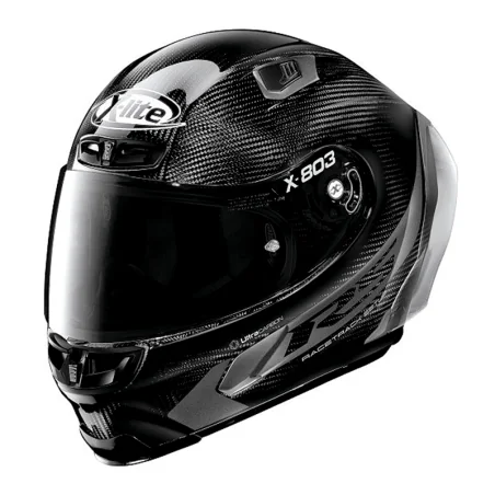 KOPFHÖRER X-LITE X-803 RS ULTRA CARBON HOT LAP SCHWARZ / GRAU