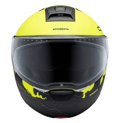 CASCO SCHUBERTH C4 PRO MAGNITUDO AMARILLO 2