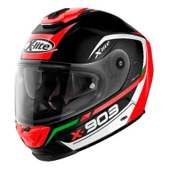 HELM X-LITE X-903 KAVALLCADE N-COM SCHWARZ / ROT