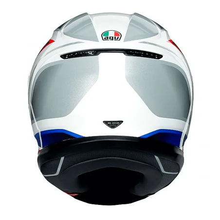 HELM AGV K6 HYPHEN WEISS / ROT / BLAU