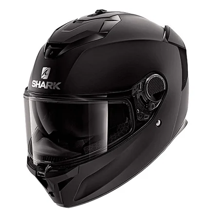 CASCO SHARK SPARTAN GT BLANK NEGRO MATE