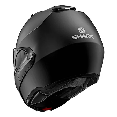 CASCO SHARK EVO-ES BLANK NEGRO MATE