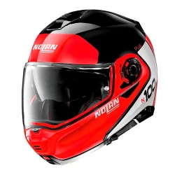 HELM NOLAN N100-5 MEHR MARKANT N-COM ROT / SCHWARZ