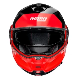 HELM NOLAN N100-5 MEHR MARKANT N-COM ROT / SCHWARZ 2
