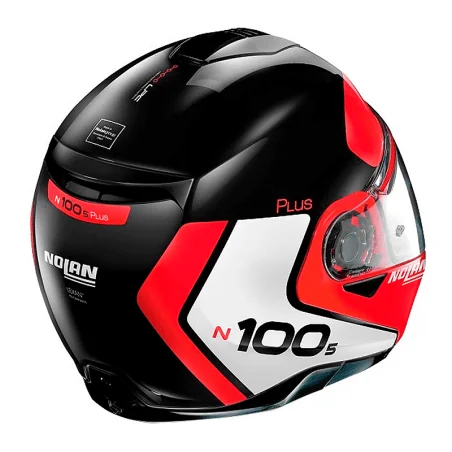 CASCO NOLAN N100-5 PLUS DISTINTIVO N-COM