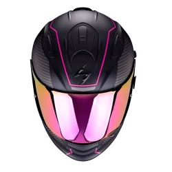 SCORPION EXO-510 KAPPE SCHWARZ / ROSA MATTE LUFTRAHMEN 2
