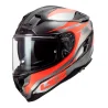HELM LS2 FF327 HERAUSFORDERUNG JEANS CANON / ORANGE FUOR