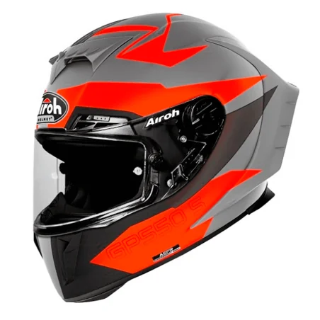 CASCO AIROH GP550 S VEKTOR NARANJA MATE