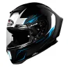 CASCO AIROH GP550 S VENOMO NEGRO BRILLANTE