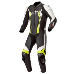 MONO ALPINESTARS GP FORCE PROFESIONAL NEGRO/AMARILLO