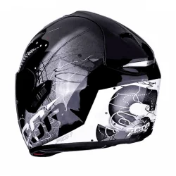 CASCO SCORPION EXO-1400 AIR CLASSY NEGRO / PLATA 2