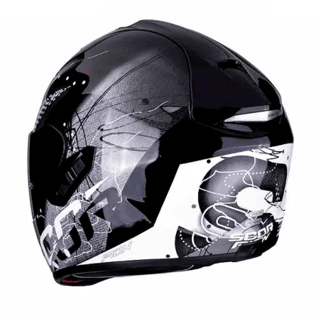 SCORPION EXO-1400 AIR CLASSY SCHWARZ / SILBER