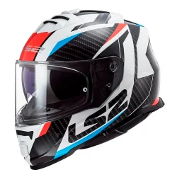 CASCO LS2 FF800 STORM RACER AZUL / ROJO