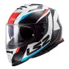 CASCO LS2 FF800 STORM RACER AZUL / ROJO