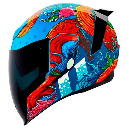 HELM ICON AIRFLITE BLAU ROT