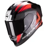 SCORPION EXO-R1 AIR HALLEY SCHWARZ METALL / ROT