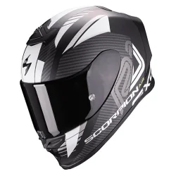 HELM SCORPION EXO-R1 AIR HALLEY MATT SCHWARZ / WEISS