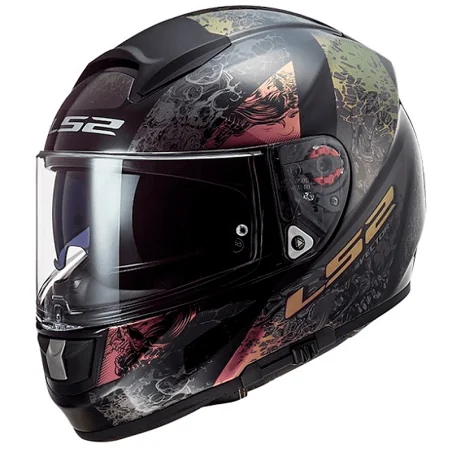 HELM LS2 FF397 VEKTOR HPFC EVO SWIPE RAINBOW