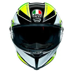 HELM AGV KORSETT R SUPERSPORT SCHWARZ / WEISS / LIME 2