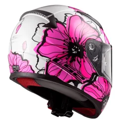 CASCO LS2 FF353 RAPID POPPIES ROSADO 2