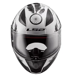 HELM LS2 FF353 RAPID BOHO WEISS / SCHWARZ / ROSA 2
