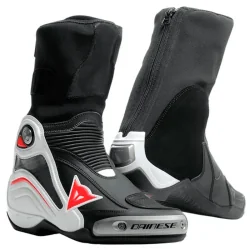 DAINESE AXIALE D1 STIEFEL SCHWARZ / WEISS / FLUO-ROT