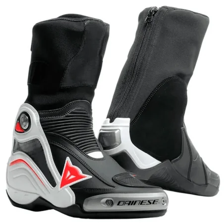 DAINESE AXIALE D1 STIEFEL SCHWARZ / WEISS / FLUO-ROT
