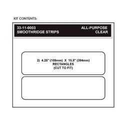 STOMPGRIP Volcano tiras adhesivas rectangulares UNIVERSALES para moto 2