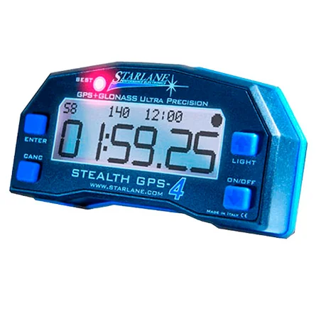 STARLANE LAP TIMER SENKETIVE GPS-4